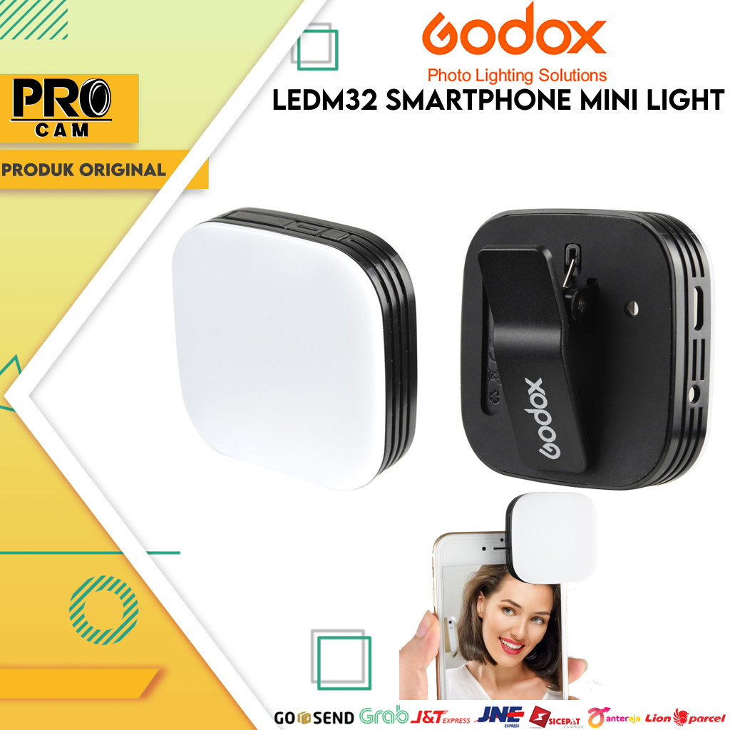 Godox LEDM32 Smartphone Mini Light / Godox LEDM32 Mini Video Light