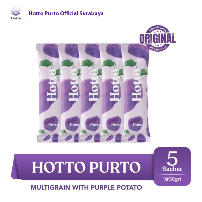 

Hotto Purto Multigrain with Purple Potato 5 Sachet
