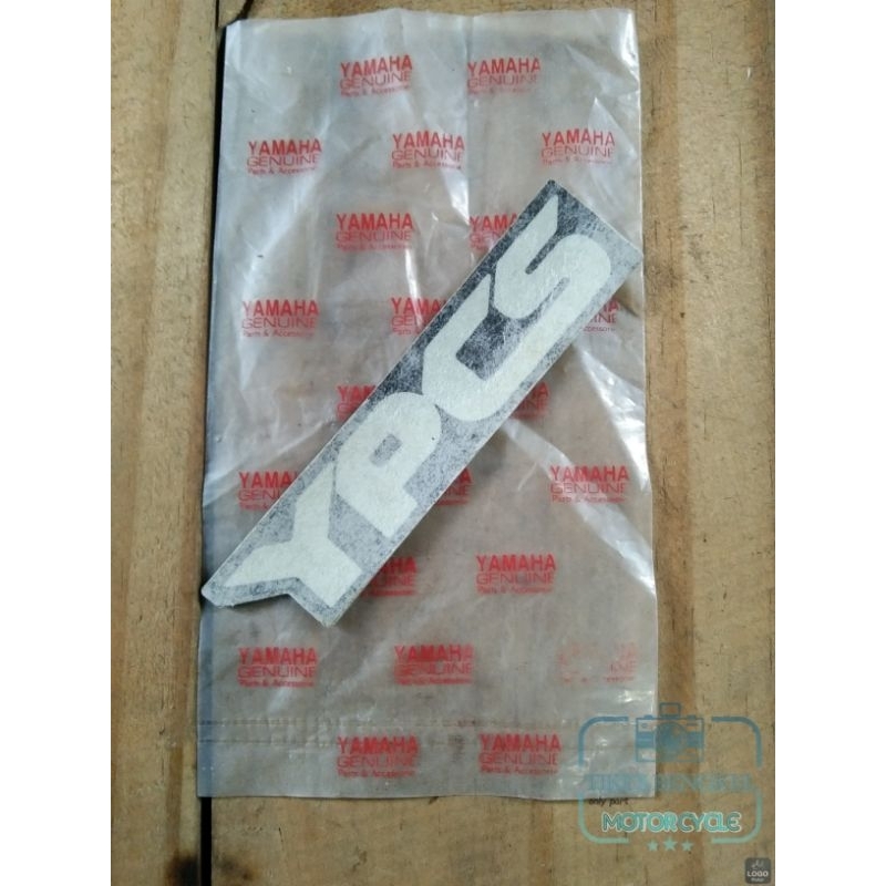 Sticker stiker YPCS cover side box aki Yamaha force1 force one F1z Fiz F1zR FizR R Original putih si