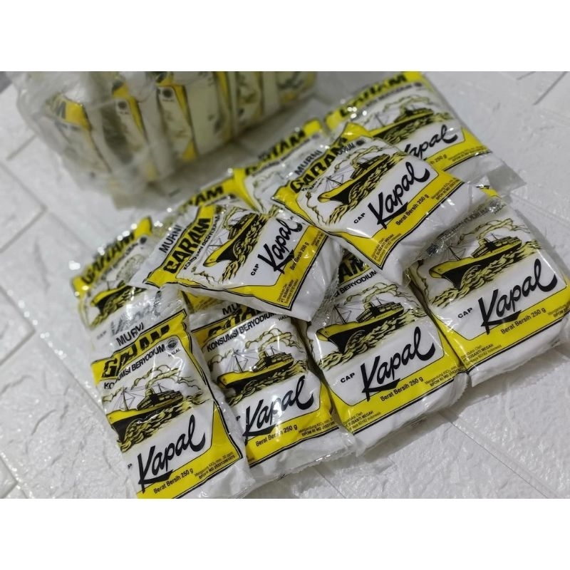 

GARAM CAP KAPAL 250GR BERYODIUM TERMURAH SURABAYA