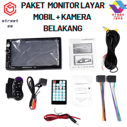 Paket Tape Mobil Layar Sentuh?7 HD IOS / Android Mirrorlink Mobil MP5 Multimedia Player Layar Sentuh