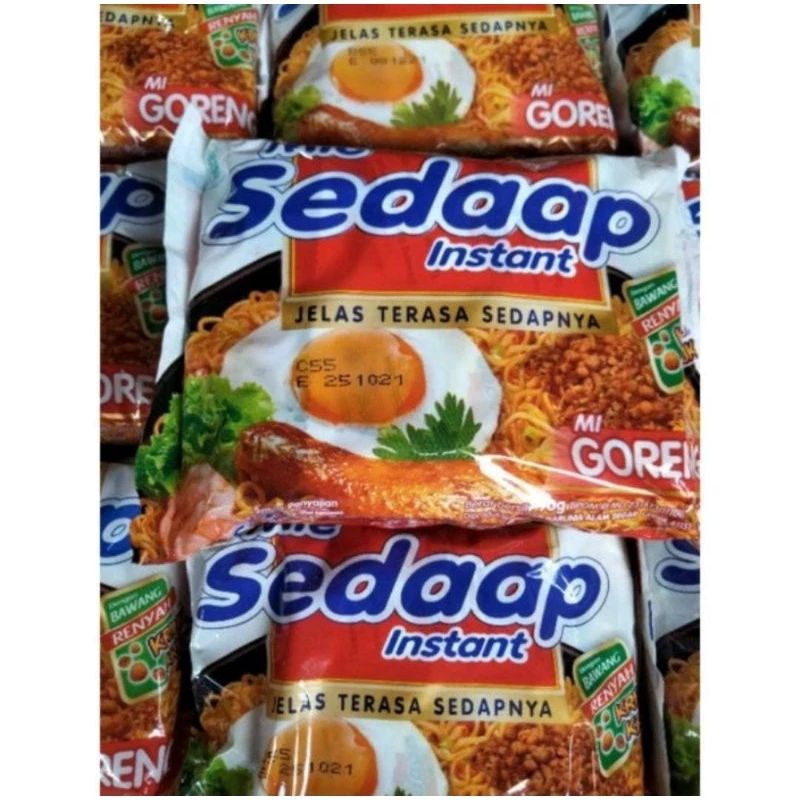 

mie sedap goreng 1 paket isi 5