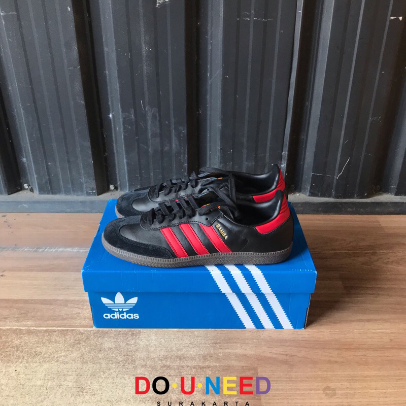Adidas Samba Manchester United Black Red