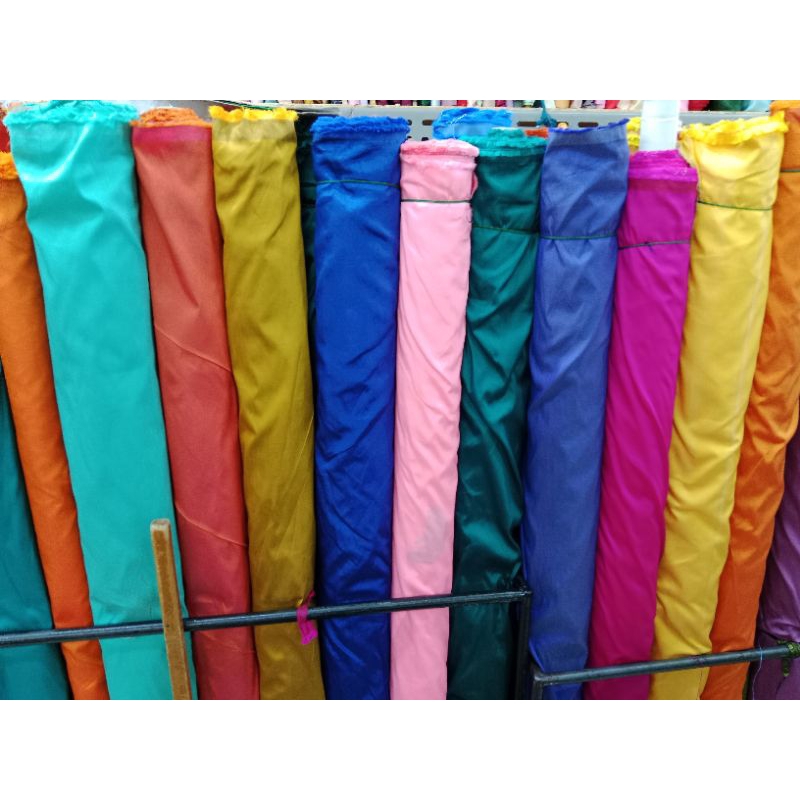 bahan kain taffeta premium kain mewah