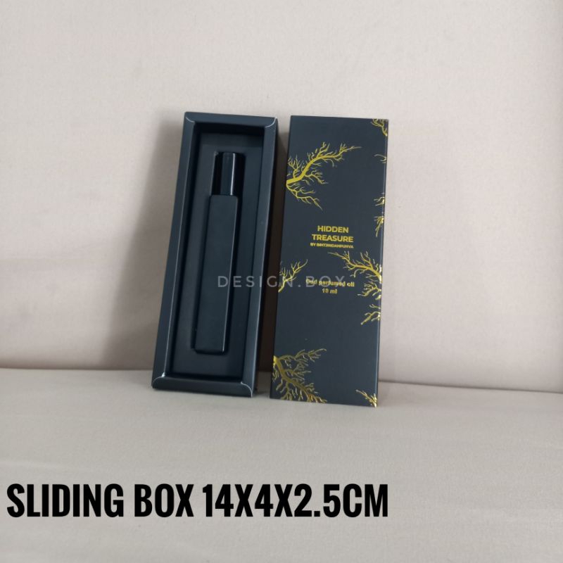 

14x4x2.5cm SLIDING BOX | BOX PARFUM