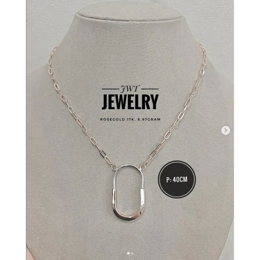 KALUNG EMAS FASHION LOCK TIFF ROSE BLACKPINK JIMIN BTS