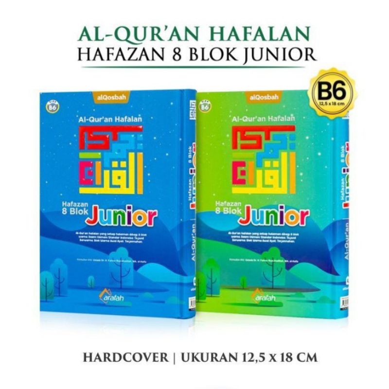 Al Quran Hafazan 8 Blok Junior Ukuran B6