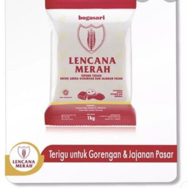 

Terigu Lencana Merah 1 KG