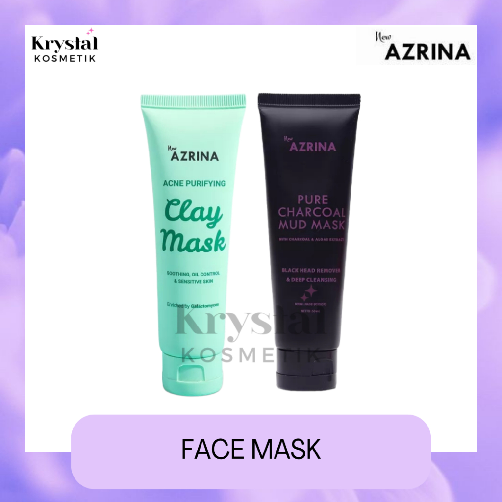 AZRINA Pure Charcoal | AZRINA Acne Purifying Clay Mask
