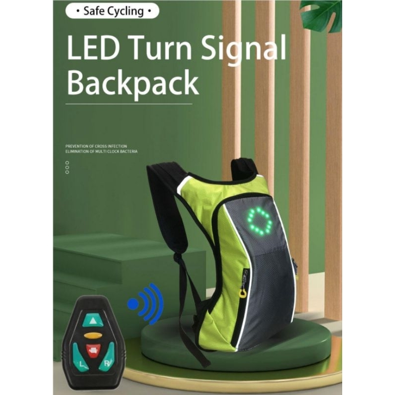Backpack tas LED sepeda/skuter listrik/ ebike/ High Qualilty
