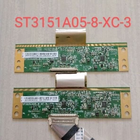 ID TCON - T CON - TICON - TIKON PANEL TV LED SHARP AQUOS 32INC ST3151A05-8-XC-3 ORIGINAL