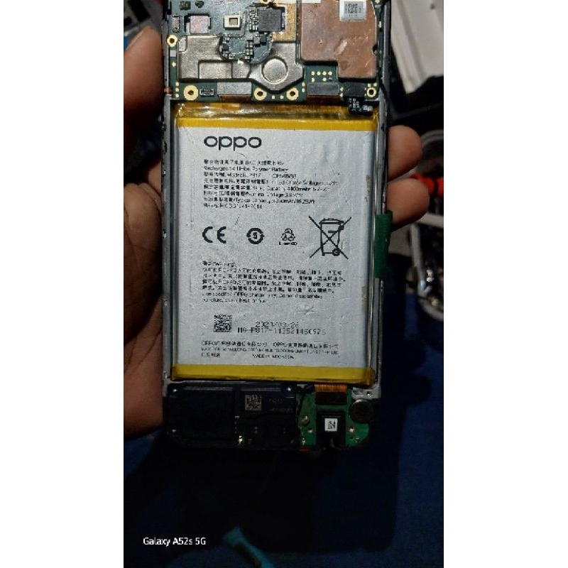 batrei oppo a15/a15s/a12/a11k blp 817 ori copotan