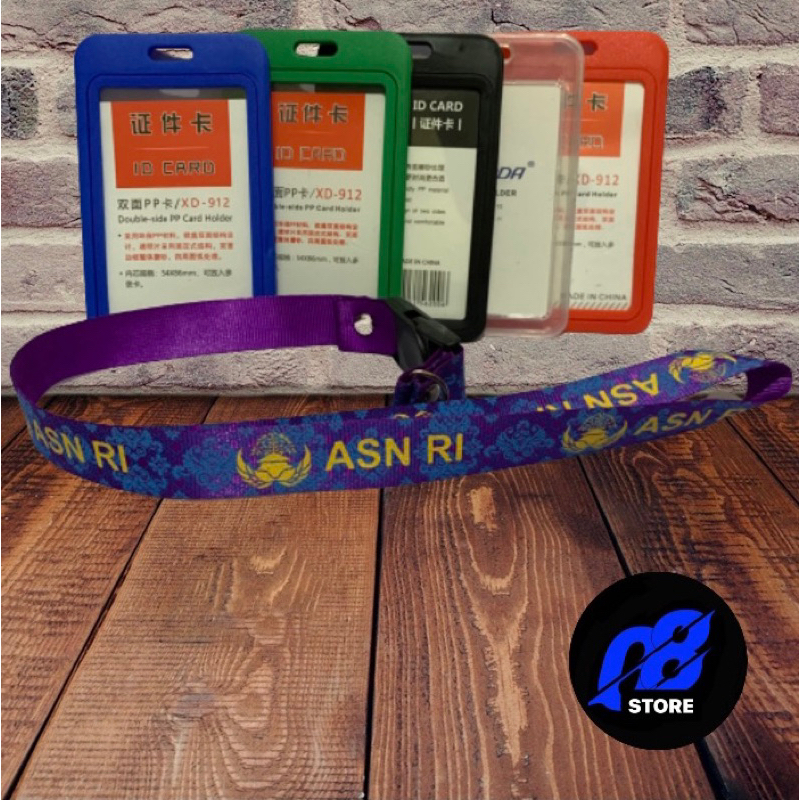 

TEMPAT ID CARD HOLDER ASN RI ID CARD HOLDER + LANYARD ASN RI
