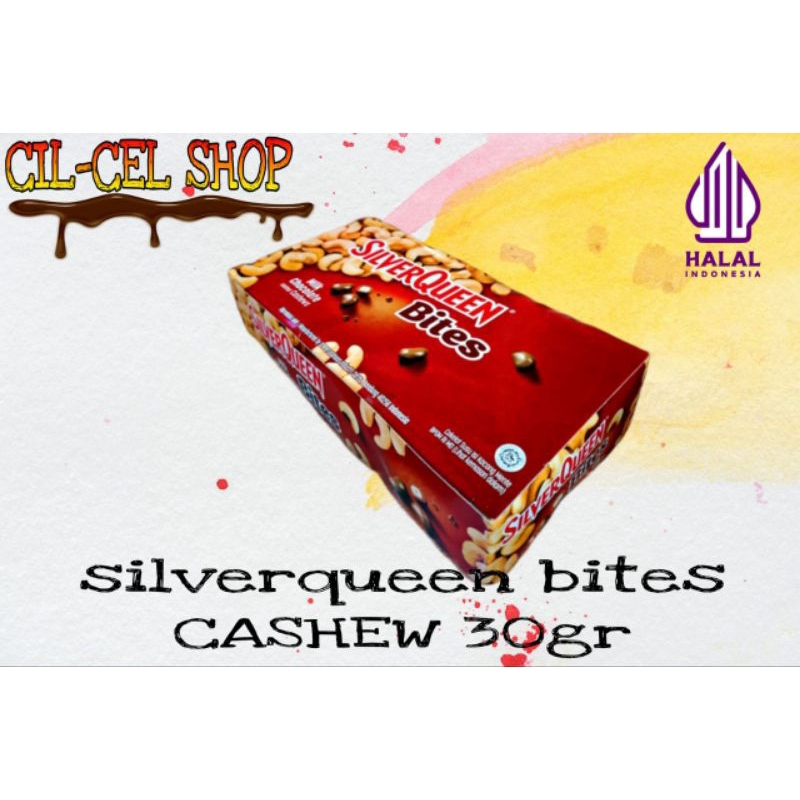 

SILVERQUEEN BITES 30GR BOK/12PCS