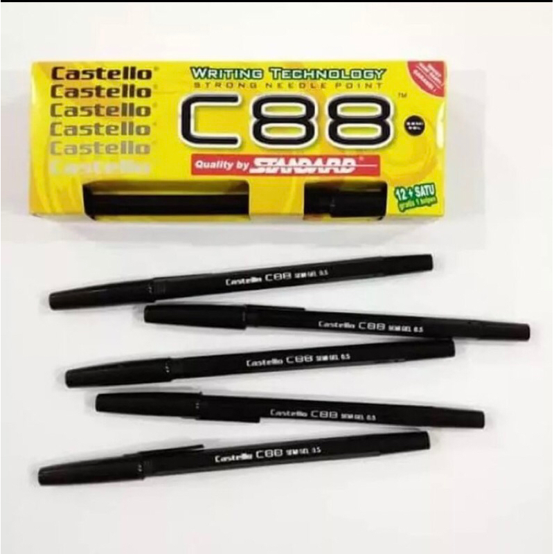 

Pulpen Standard Castello C 88 (Isi 12 / Pack)