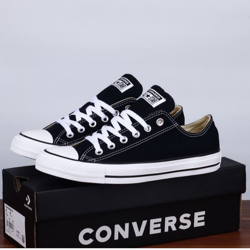 Sepatu Converse Clasik Hitam Putih Pendek Sepatu All Star Hitam Putih Pendek Termurah Sepatu Sekolah