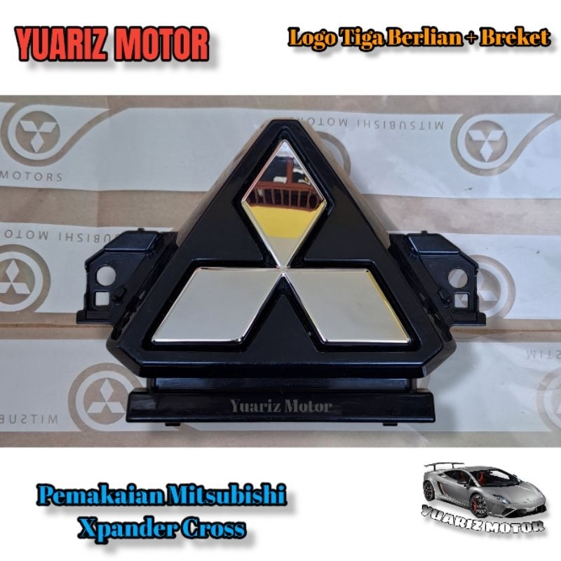 Logo Emblem Mitsubishi Xpander Cross Original / Emblem Logo Xpander Cross Original