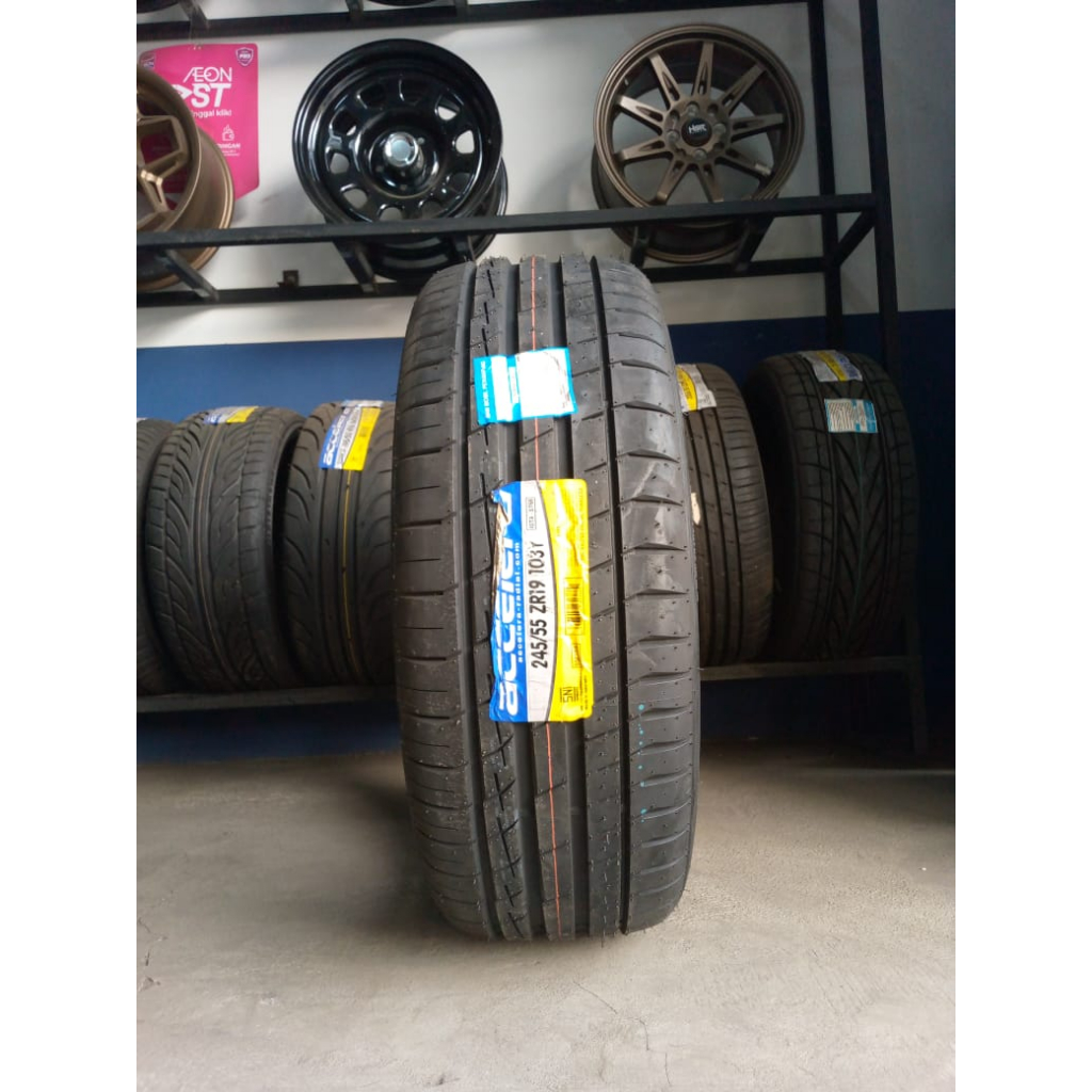 Ban Mobil Tubles Murah Ring 19 245/55 ACCELERA IOTA ST68 245 55 R19 - Gratis Pasang