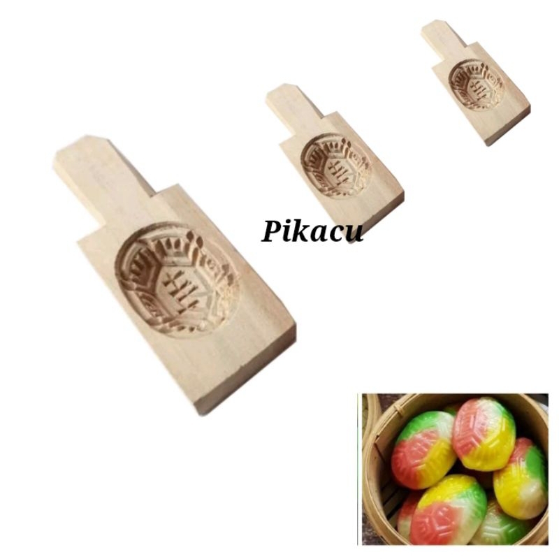 cetakan kue tok tok / cetakan kue kura kura / cetakan kue tok kayu