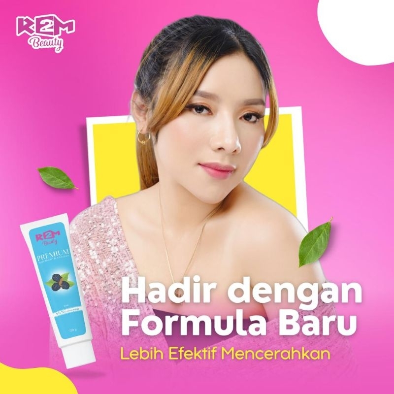 HB R2M premium Lotion pemutih BPOM