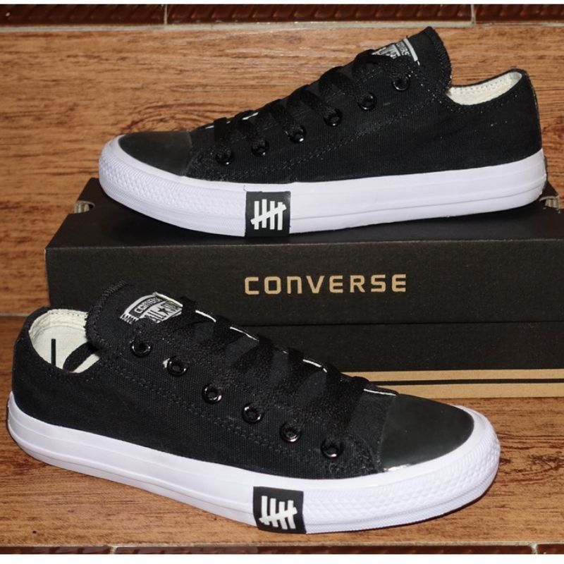 Sepatu Converse Petir Pendek Sepatu All Star Petir Pendek Sepatu Sekolah Hitam Putih pria Dan Wanita