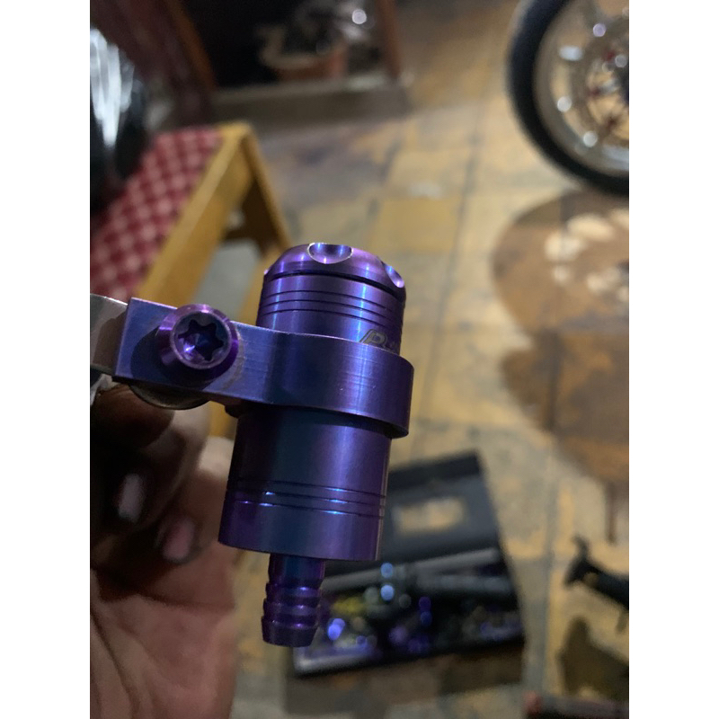 Tabung minyak rem bonamici titanium