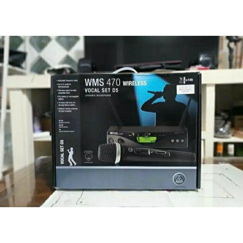 Mic Akg wms 470 Wireless