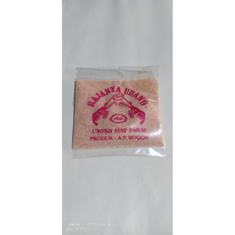 RAJA UDANG umpan merah spesial ikan mas isi 10bks
