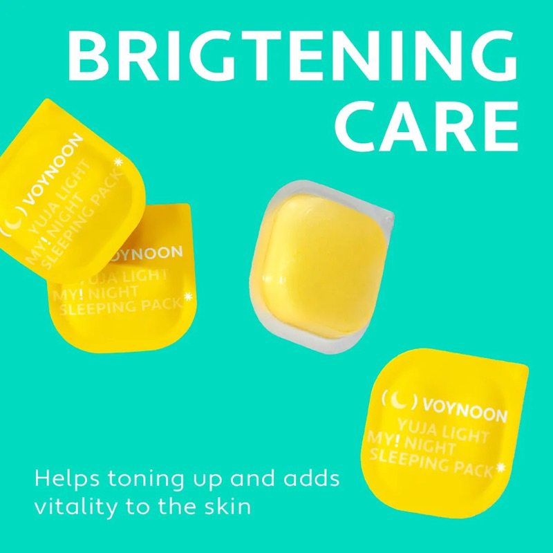 Voynoon Yuja Light My Night Sleeping Pack