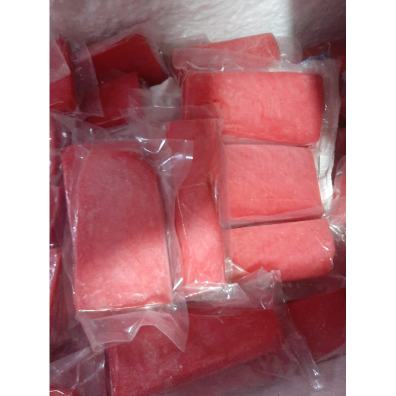

Ikan Tuna Saku / Ikan Tuna Frozen / Ikan Tuna Beku banting harga !!