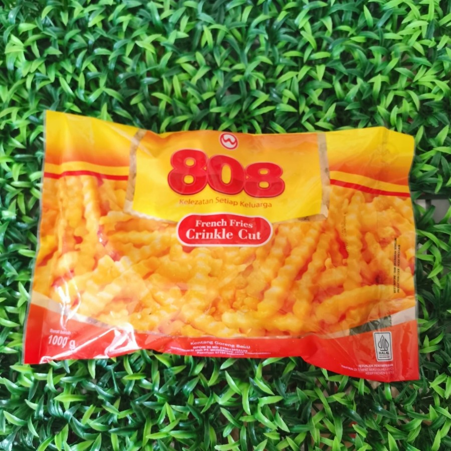 

808 Kentang CRINKLE FRENCH FRIES CRINKLE 1kg