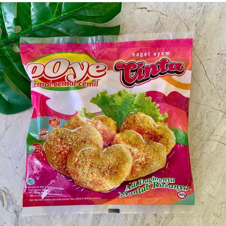 OOYE NAGET AYAM CINTA 500gr
