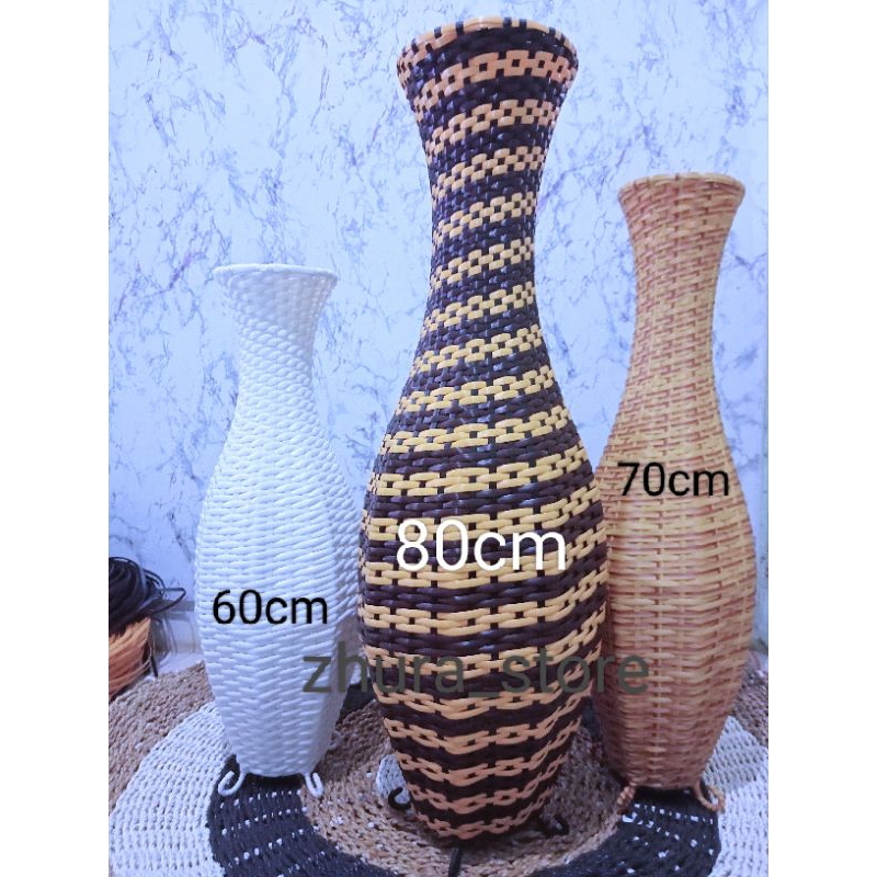 VAS POT BUNGA SUDUT GUCI SINTETIS