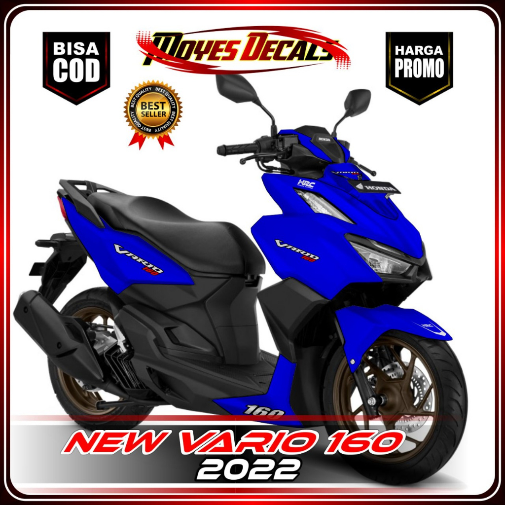 Decal sticker Honda Vario 160 New ABS/NON ABS fullbody Dekal Stiker Motor Honda Vario 160 Murah deca