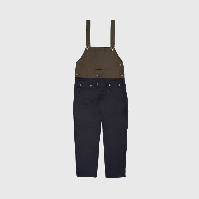 Munevverofficial- OVERALLS PRIA TWO TONE FAR 04 || overalls jeans custom, jumper pria custom murah