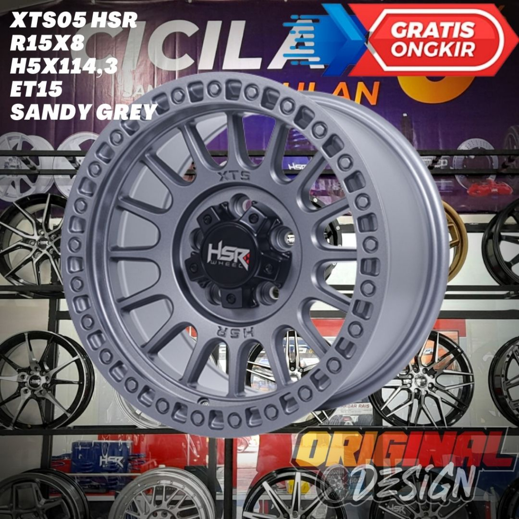 Velg Mobil Innova , Terios , Captiva , Taruna , HSR XTS05 Ring 15 R15