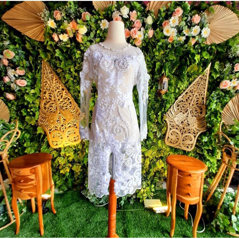 Kebaya Akad Putih Jumbo
