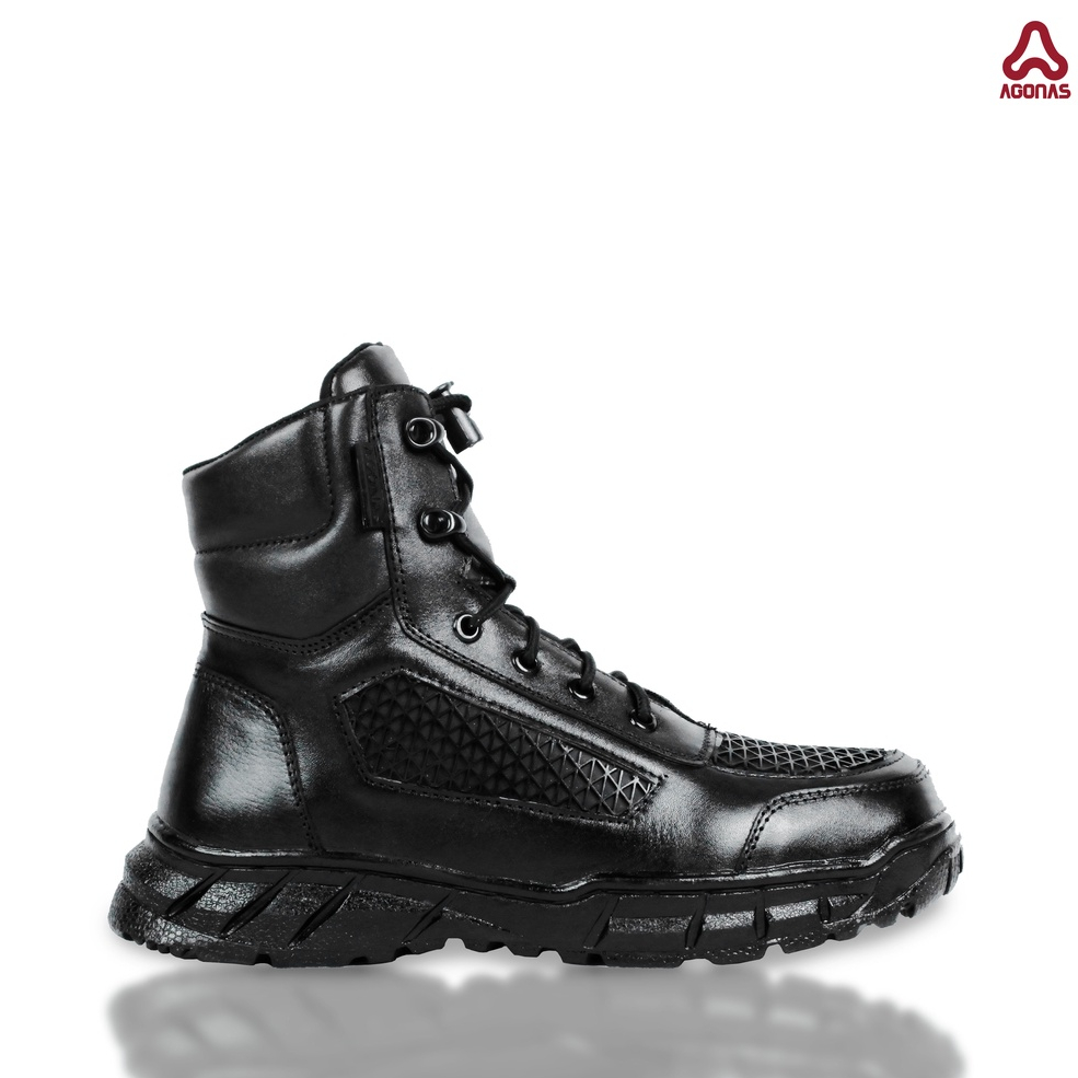 Agonas Sepatu PDL PDH Polisi Polantas Tni Polri Boa Odigos Terbaru