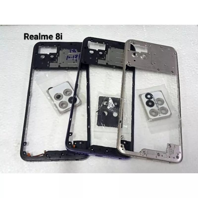 BEZZEL TULANG TENGAH TUTUP MESIN REALME 8i
