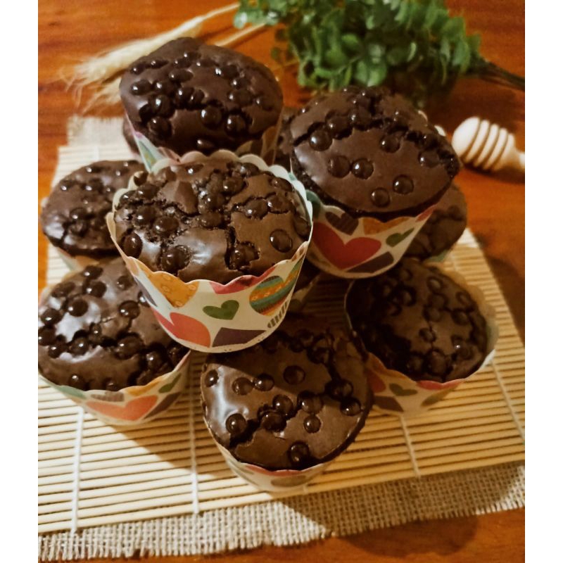 brownies fudgy cup muffin