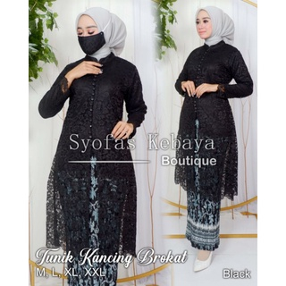 stelan kebaya tunik brokat tunik busui kebaya wisuda kebaya pesta kebaya modern kebaya kekinian tuni