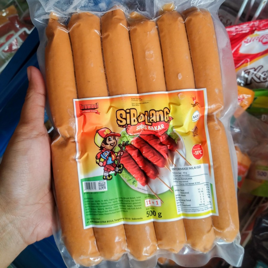 

SOSIS BAKAR SIBOLANG isi 11+1