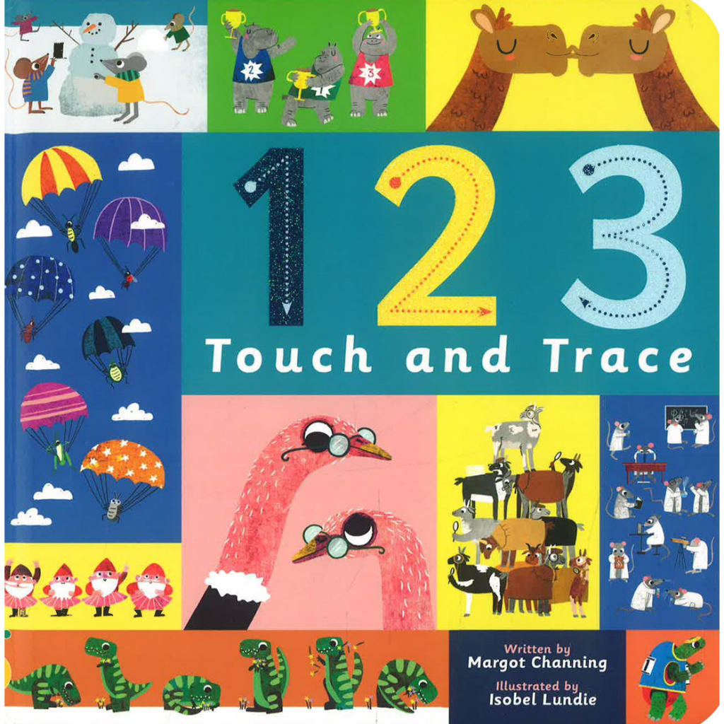 123 Touch and Trace Board Book