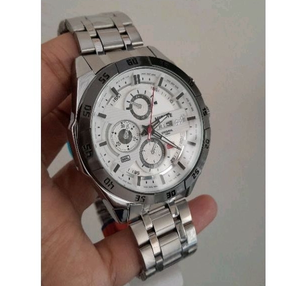 mirete jam tangan sport ori water resistant stainless steel