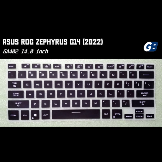 ASUS ROG Zephyrus G14 GA402 14 inch Keyboard Protector Cover