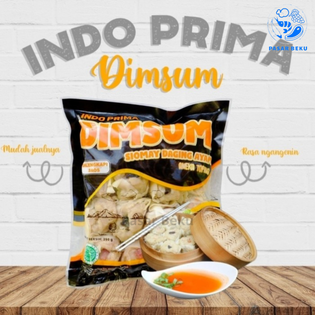 

(Khusus AREA SUMBAR) Dimsum Ayam Sakana Indo Prima 250gr Frozen Food Pasar Beku Padang