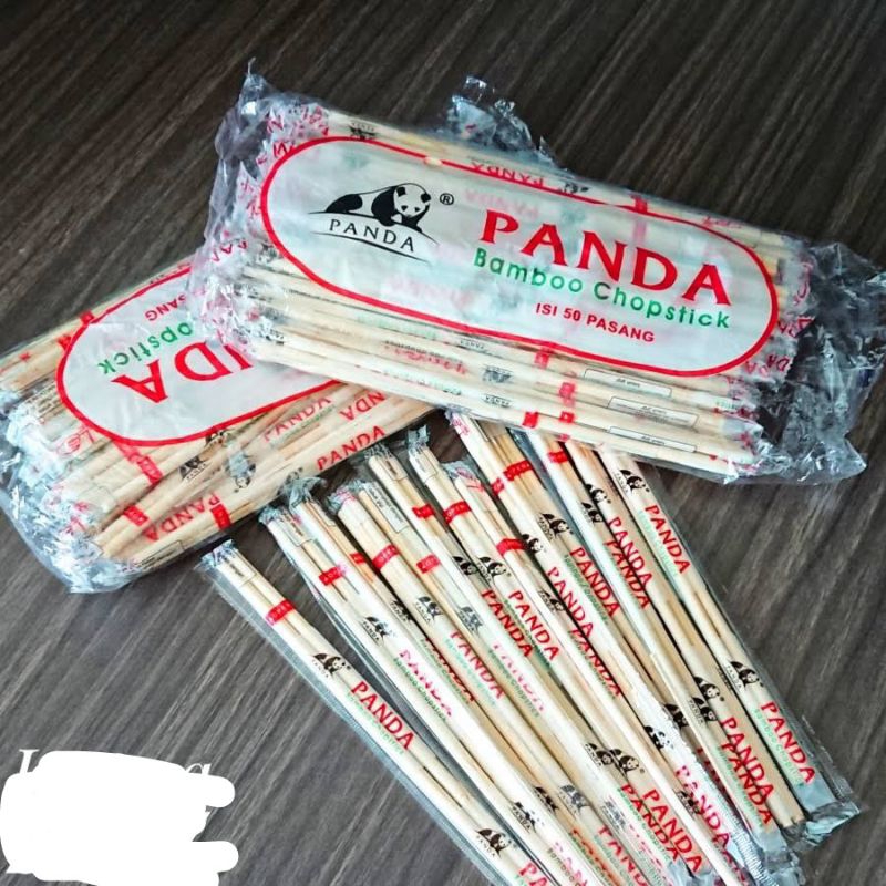 sumpit bambu panda