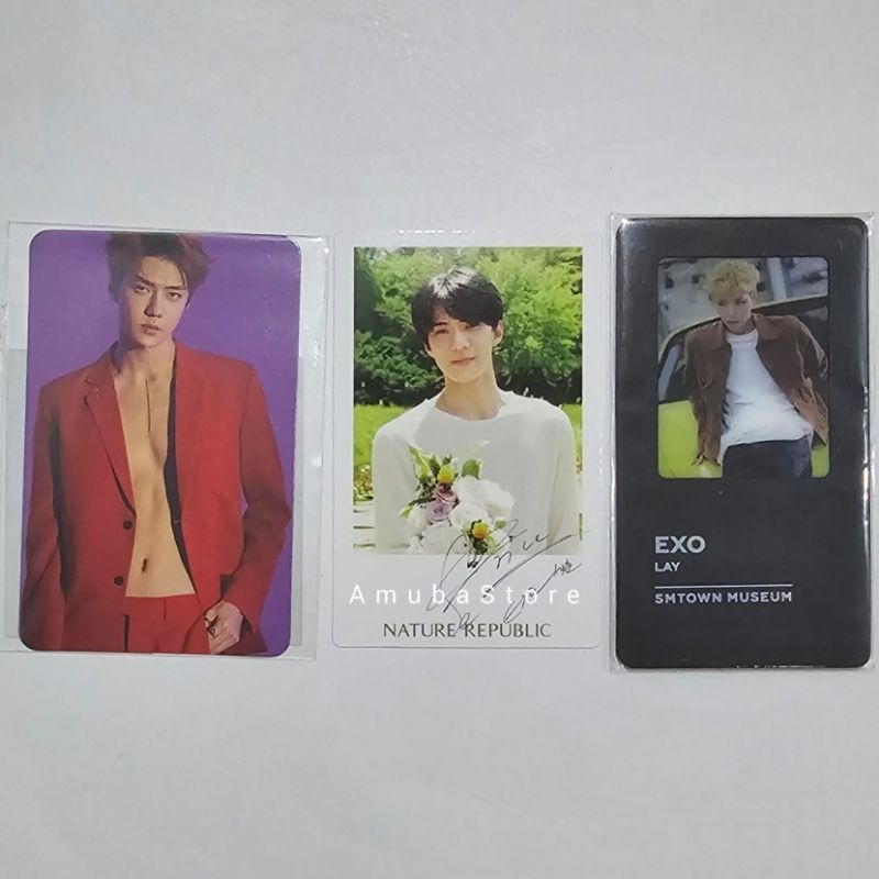 exo sehun sm pop up nr ver3, lay smtown museum bookmark pc