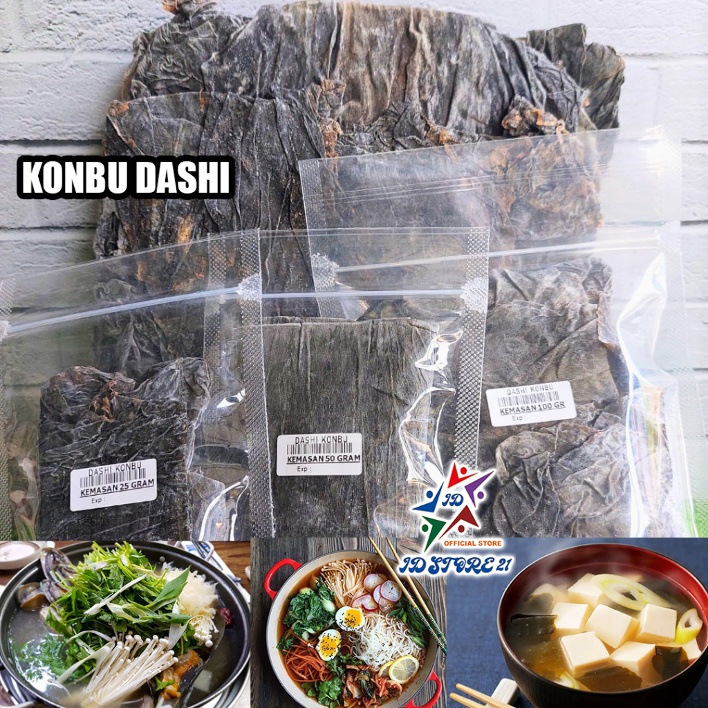 

Kombu Dashi Konbu Dashima Haidai Kaldu Rumput Laut Import Kelp Seeweed Kuah Miso Ramen Udon