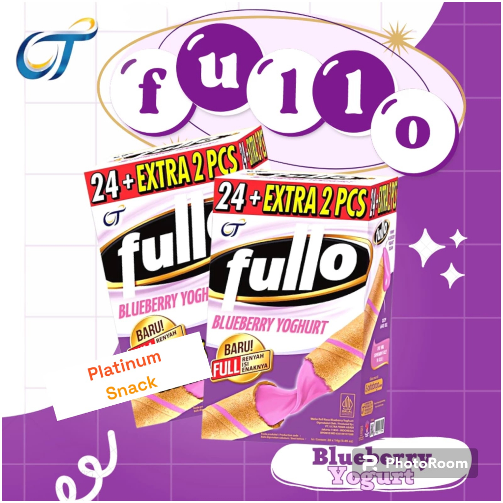 

Fullo Blueberry Yogurt | New Product | Isi 24 @ 14 Gr | Tango | OT